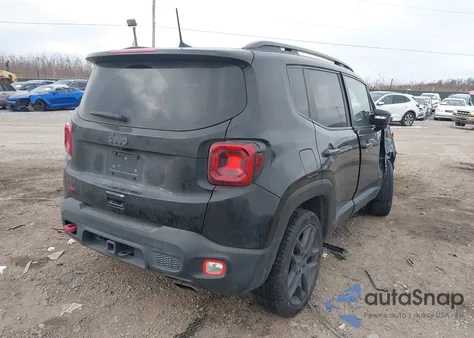 2020 Jeep Renegade High Altitude 4X4 z USA, uszkodzony, nr VIN ZACNJBB16LPL09665